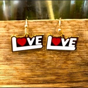 Vintage “Love” Earrings
